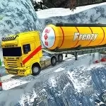 Extreme Winter Oil Tanker Truck Drive