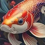 Koi Fish Pond - Idle Merge Game