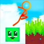 Stickman Parkour 2 - Lucky Block